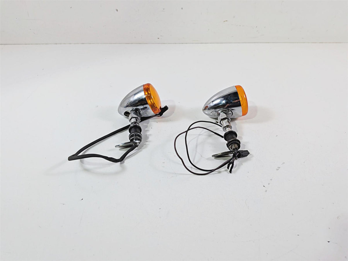 2007 Harley Dyna FXDB Street Bob Rear Blinker Turn Signal Set - Read 68977-00 {{ shop.shopifyCountryName }} - Mototech271