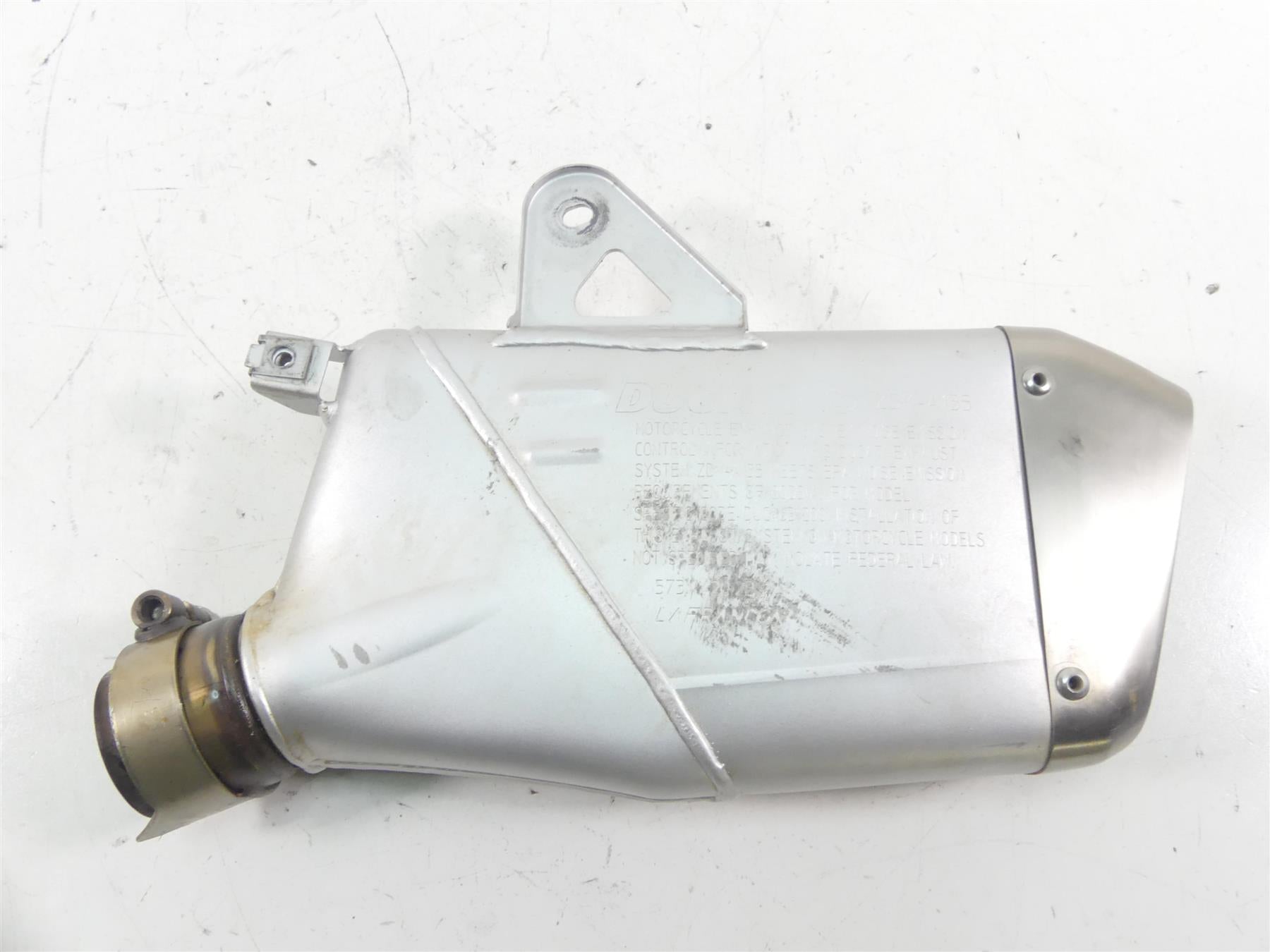2020 Ducati Multistrada 1260 Enduro Oem Exhaust Pipe Muffler Silencer 57314203BA {{ shop.shopifyCountryName }} - Mototech271