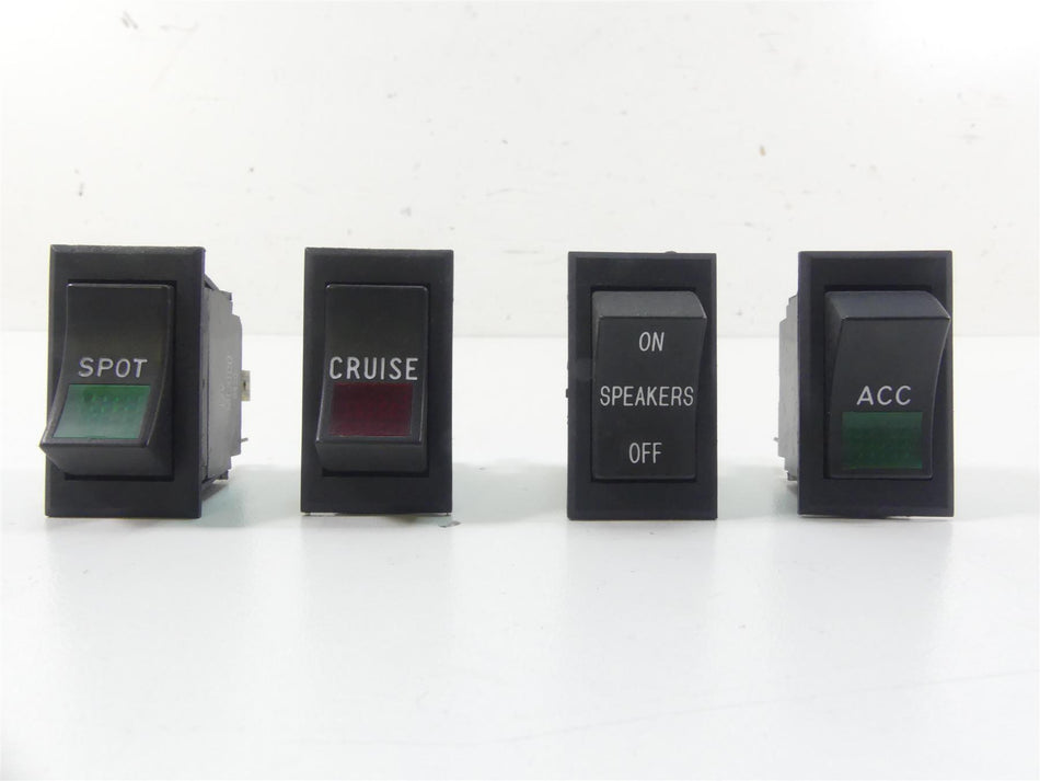 1995 Harley Touring FLHTCU Electra Glide Dash Spot Cruise Switch Set 71505-89 {{ shop.shopifyCountryName }} - Mototech271