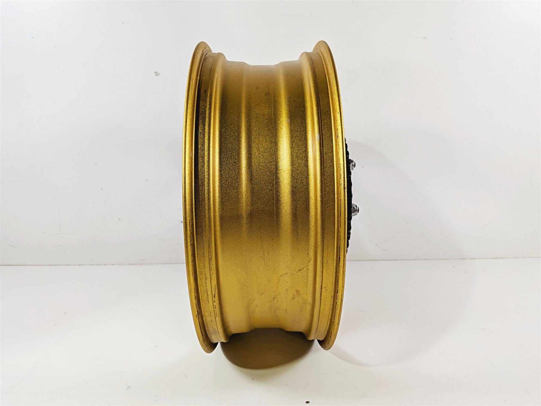 2008 Aprilia RSVR 1000 Factory Rear Wheel Rim 17x6 Gold Evo Forged 853376 {{ shop.shopifyCountryName }} - Mototech271