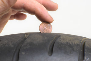 USED Front Tire Bridgestone Battlax T30-F Sport Touring 120/ 70-17 003872 | Mototech271