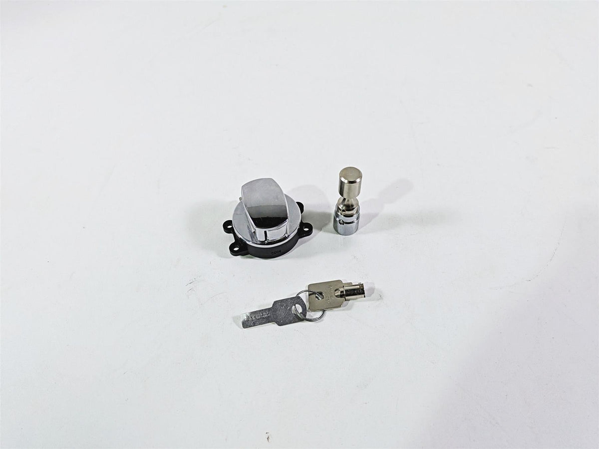 2009 Harley FLSTSB Cross Bones Ignition Switch Key Fork Lock Set 71450-04 {{ shop.shopifyCountryName }} - Mototech271