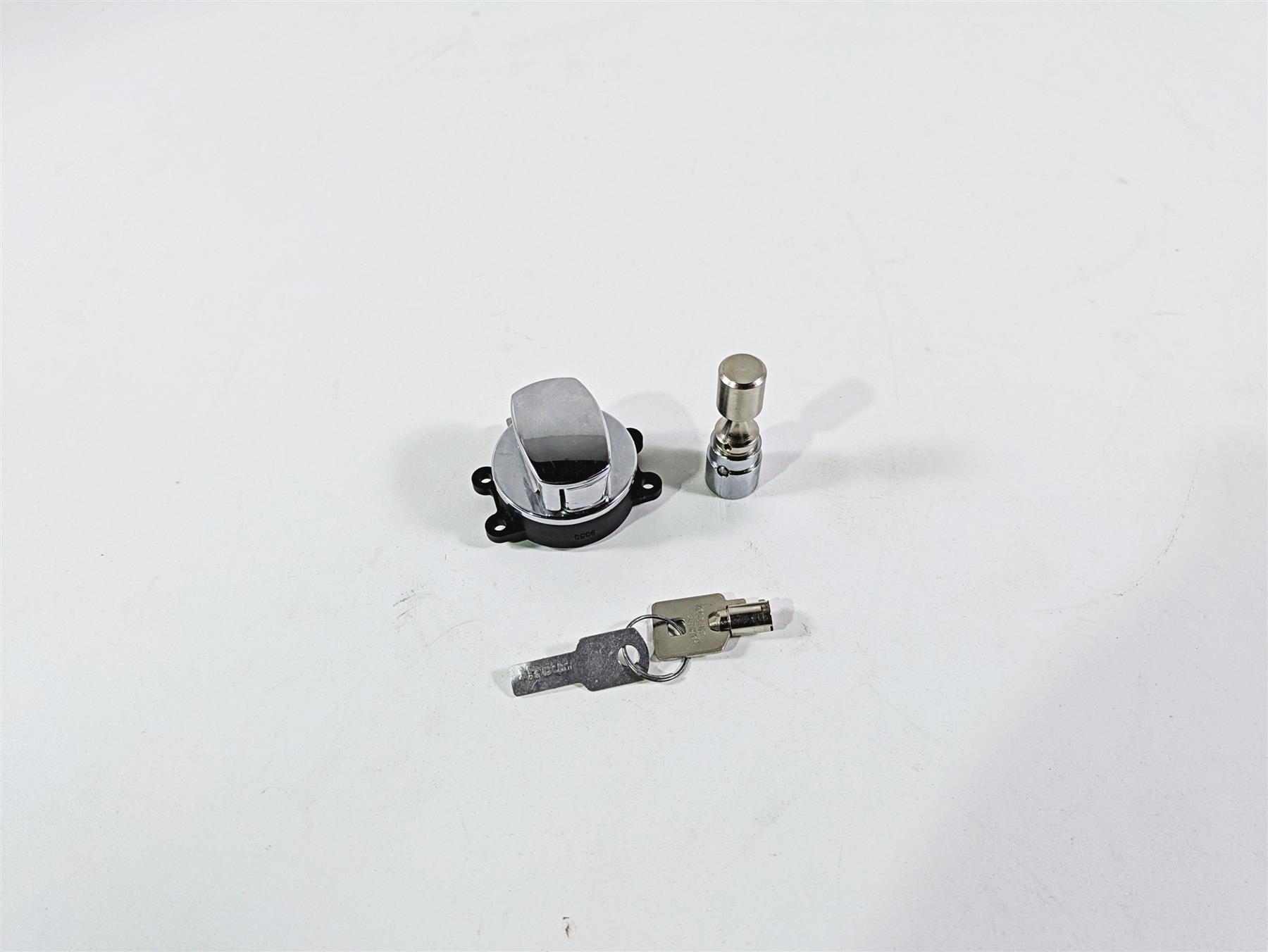 2009 Harley FLSTSB Cross Bones Ignition Switch Key Fork Lock Set 71450-04 {{ shop.shopifyCountryName }} - Mototech271