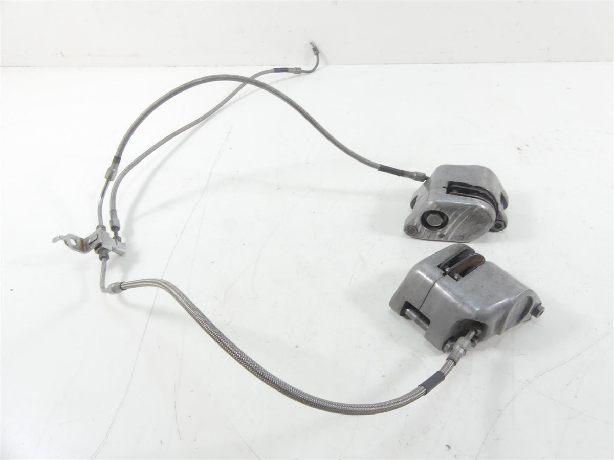 1978 Harley XLH1000 Sportster Ironhead Front Dual Brake Caliper Set 44116-77 {{ shop.shopifyCountryName }} - Mototech271