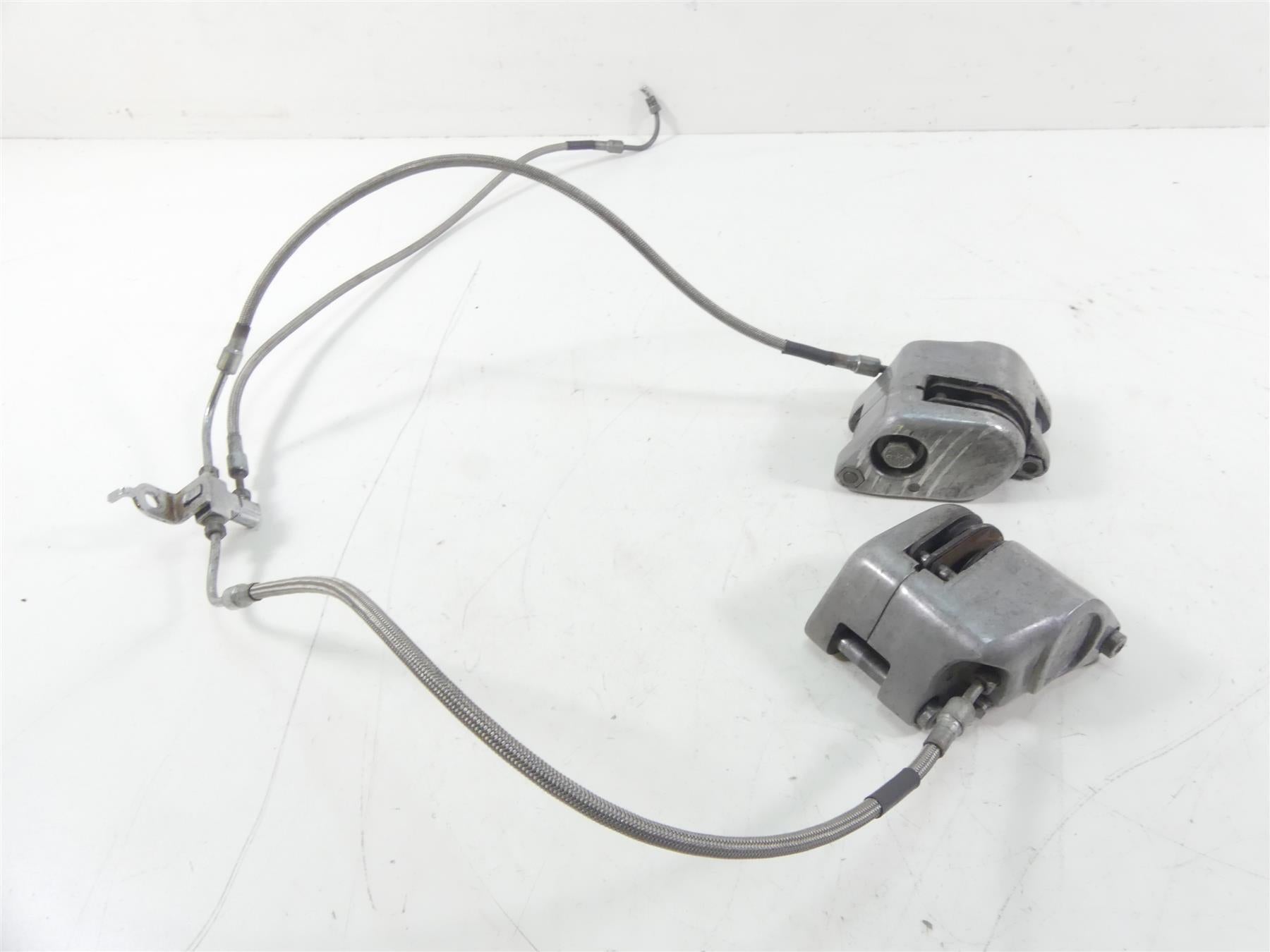 1978 Harley XLH1000 Sportster Ironhead Front Dual Brake Caliper Set 44116-77 {{ shop.shopifyCountryName }} - Mototech271