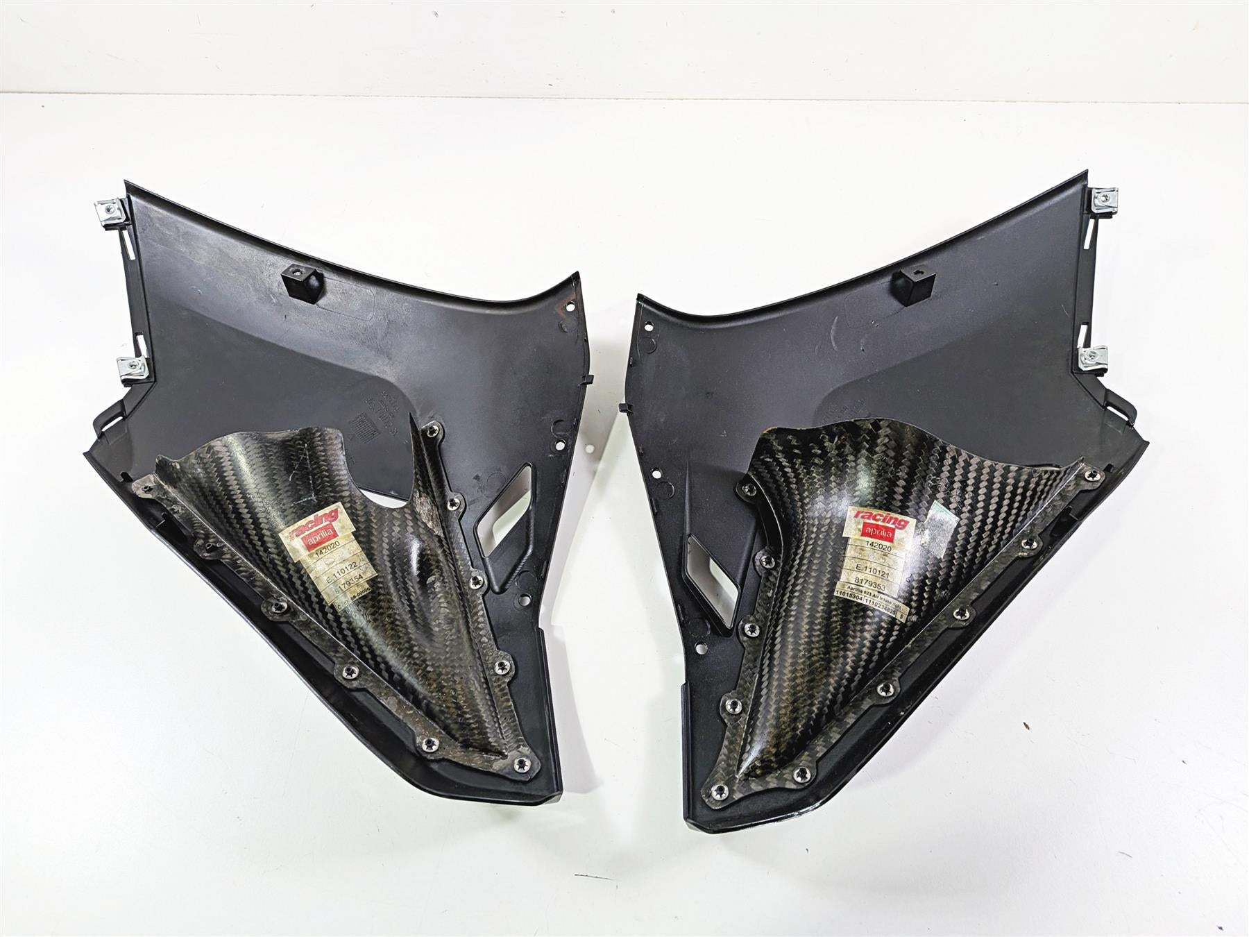 2008 Aprilia RSVR 1000 Factory Left Right Side Fairing Carbon Ram 110112 110113 {{ shop.shopifyCountryName }} - Mototech271