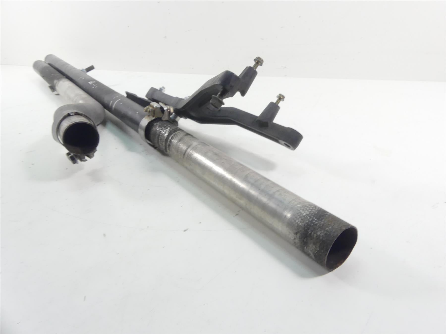 2005 Honda V-Twin VTX1800 S3 Straight Handmade Fence Exhaust Pipe Set {{ shop.shopifyCountryName }} - Mototech271