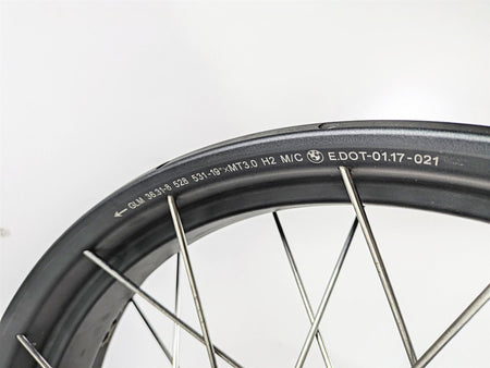 2018 BMW R nineT Urban GS K33 Straight 19x3 Front Wheel Spoke Rim 36318562512 {{ shop.shopifyCountryName }} - Mototech271