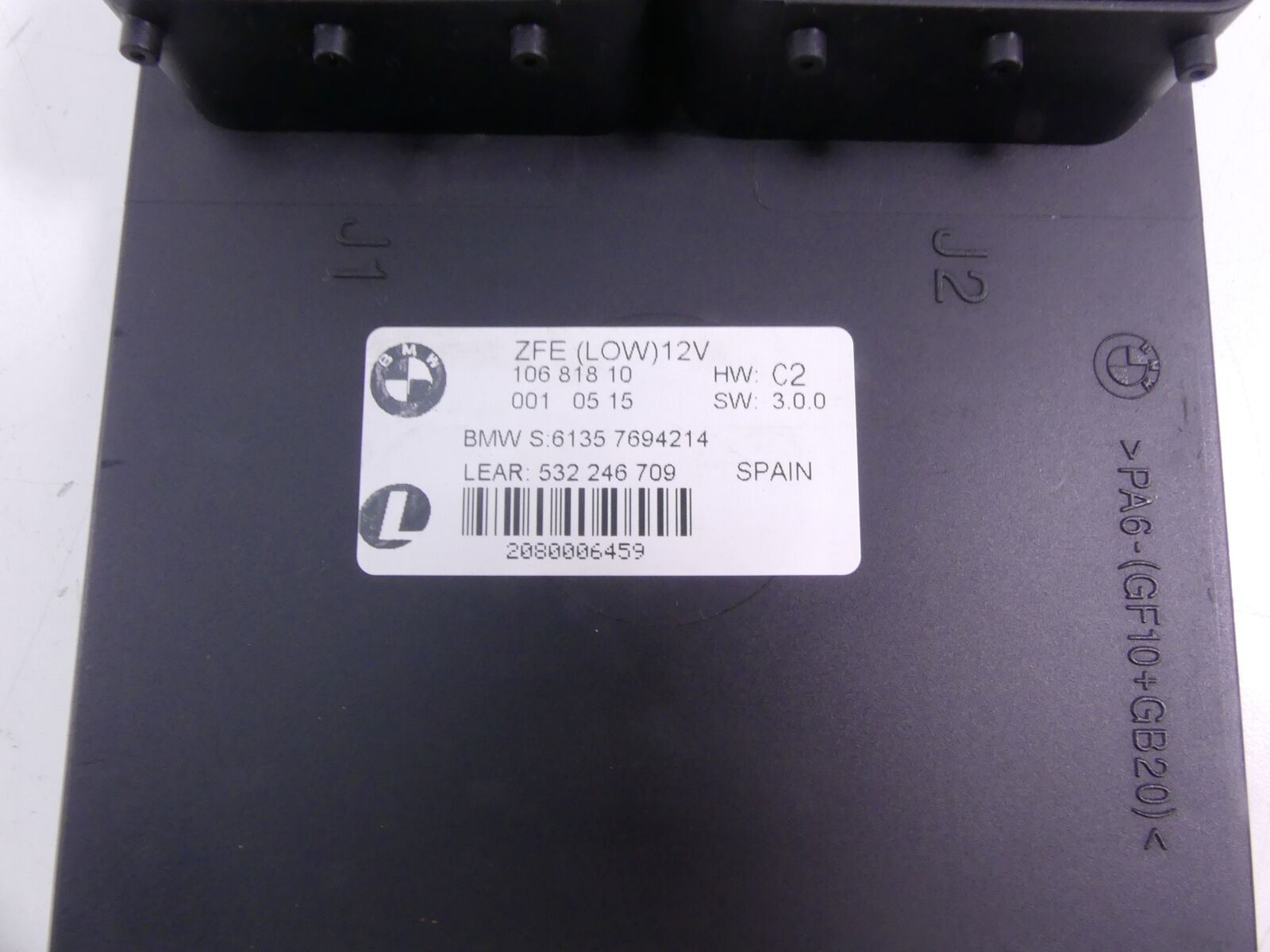 2005 BMW R1200GS K25 BCM Body Control Chassis Electronic Module 61357694214 {{ shop.shopifyCountryName }} - Mototech271