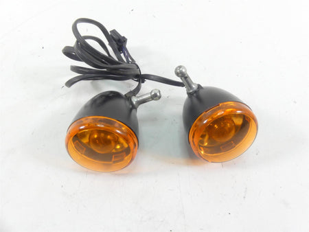 2007 Harley Sportster XL1200 Nightster Front Turn Signal Blinker Set 68972-00 {{ shop.shopifyCountryName }} - Mototech271