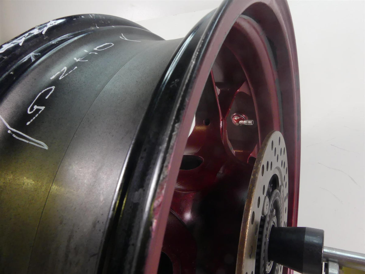 2018 Honda CBR1000 RR SC77 Straight Rear Wheel Rim 17x6.5 - Read 42650-MKF-D40ZC {{ shop.shopifyCountryName }} - Mototech271