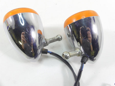 2006 Harley Sportster XL1200 Custom Front Turn Signal Blinker Set 68972-00 {{ shop.shopifyCountryName }} - Mototech271