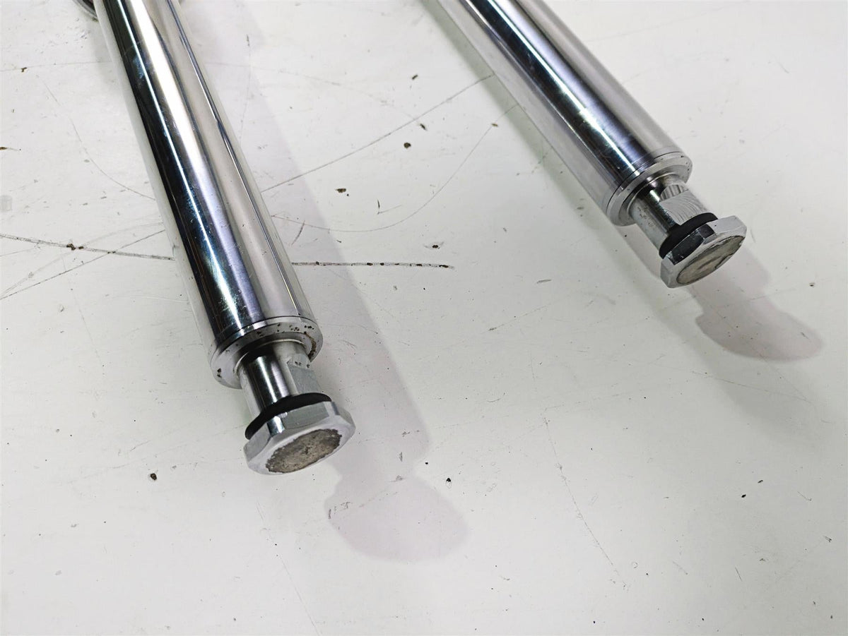 2007 Harley Touring FLHTCU SE CVO E-Glide Front Chrome Fork Leg Set 46621-06 {{ shop.shopifyCountryName }} - Mototech271