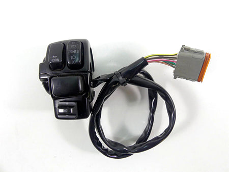 2003 Harley Touring FLHTCI E-Glide 100TH Left Audio Control Switch 71682-06A {{ shop.shopifyCountryName }} - Mototech271