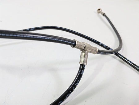 2009 Ducati Hypermotard 1100 S Front Rear Brake Line Hose Set-Mototech271