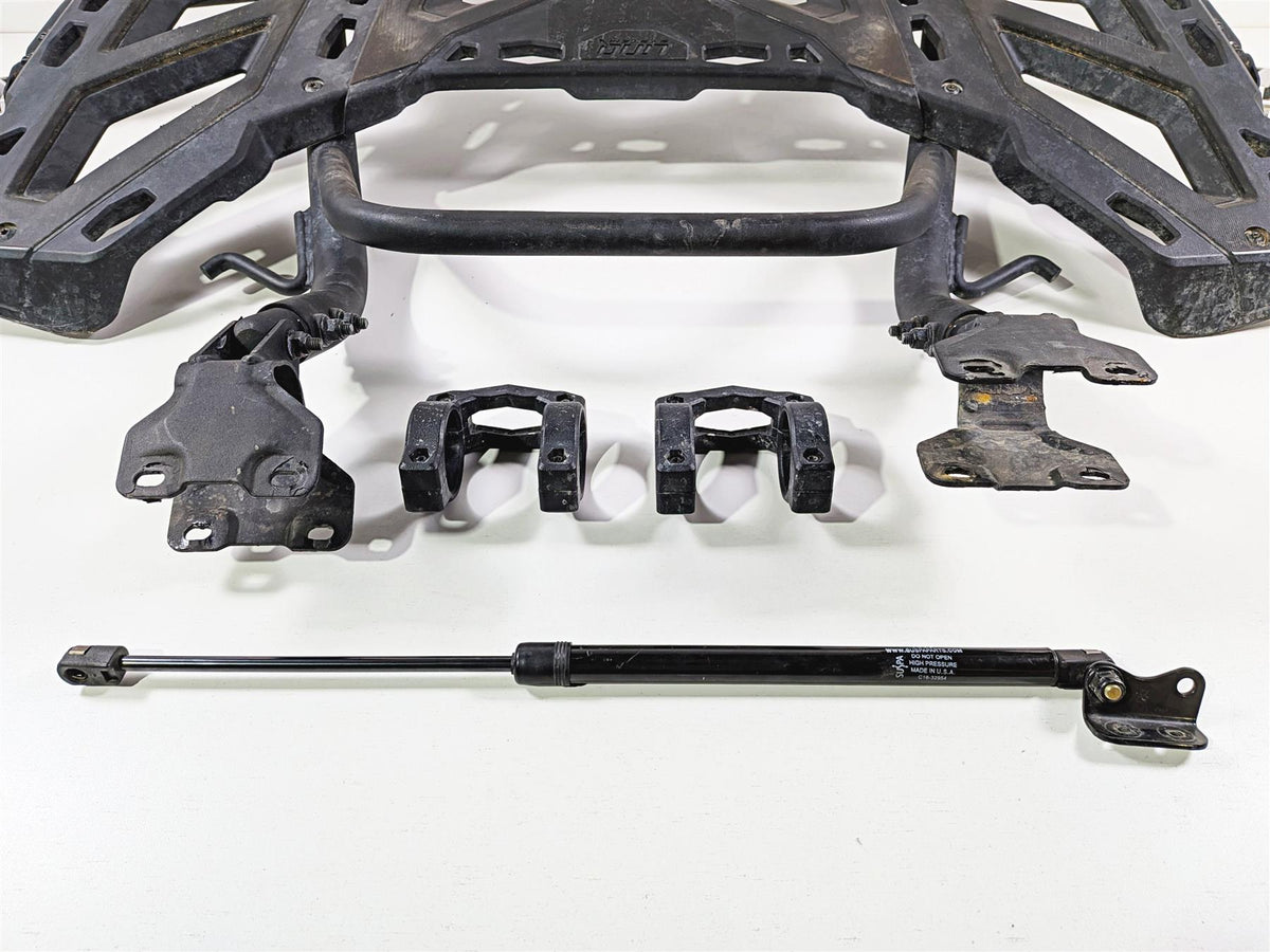 2018 Can Am Maverick X3 XRC Turbo R Linq Pivoting Rear Rack Black 715008295 {{ shop.shopifyCountryName }} - Mototech271