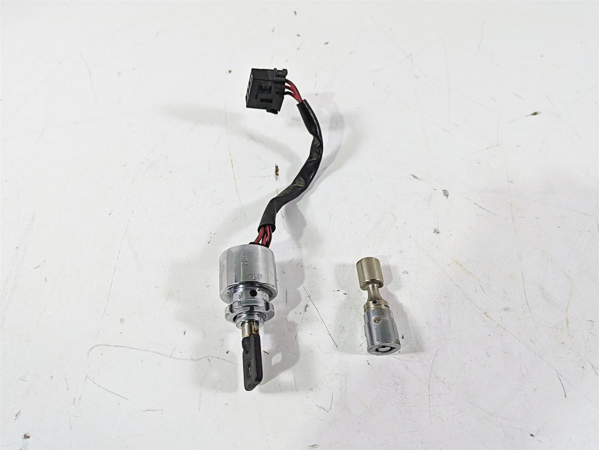 2003 Harley Dyna FXDL Low Rider 100TH Ignition Switch Key Steering Lock 71705-97 {{ shop.shopifyCountryName }} - Mototech271