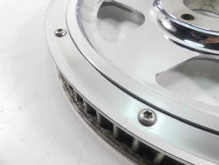 2005 Harley Touring CVO FLHTC SE Electra Glide Chrome Belt Sprocket Pulley 70T {{ shop.shopifyCountryName }} - Mototech271