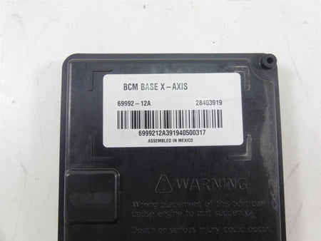 2014 Harley Dyna FXDF Fat Bob Bcm Body Control Module Base X-Axis 69992-12A {{ shop.shopifyCountryName }} - Mototech271