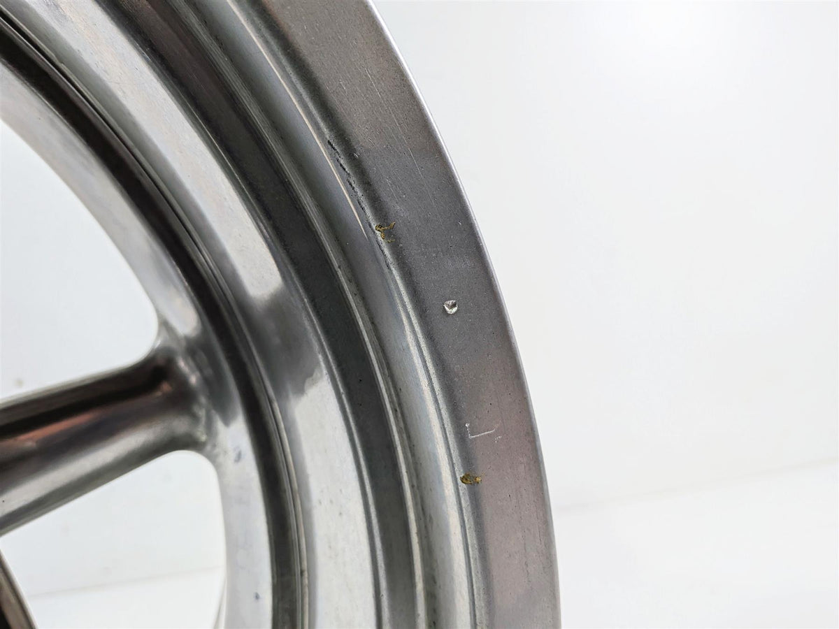 2009 Harley FXCWC Softail Rocker Straight 18x8 Rear Wheel Rim - Runout 41501-08 {{ shop.shopifyCountryName }} - Mototech271