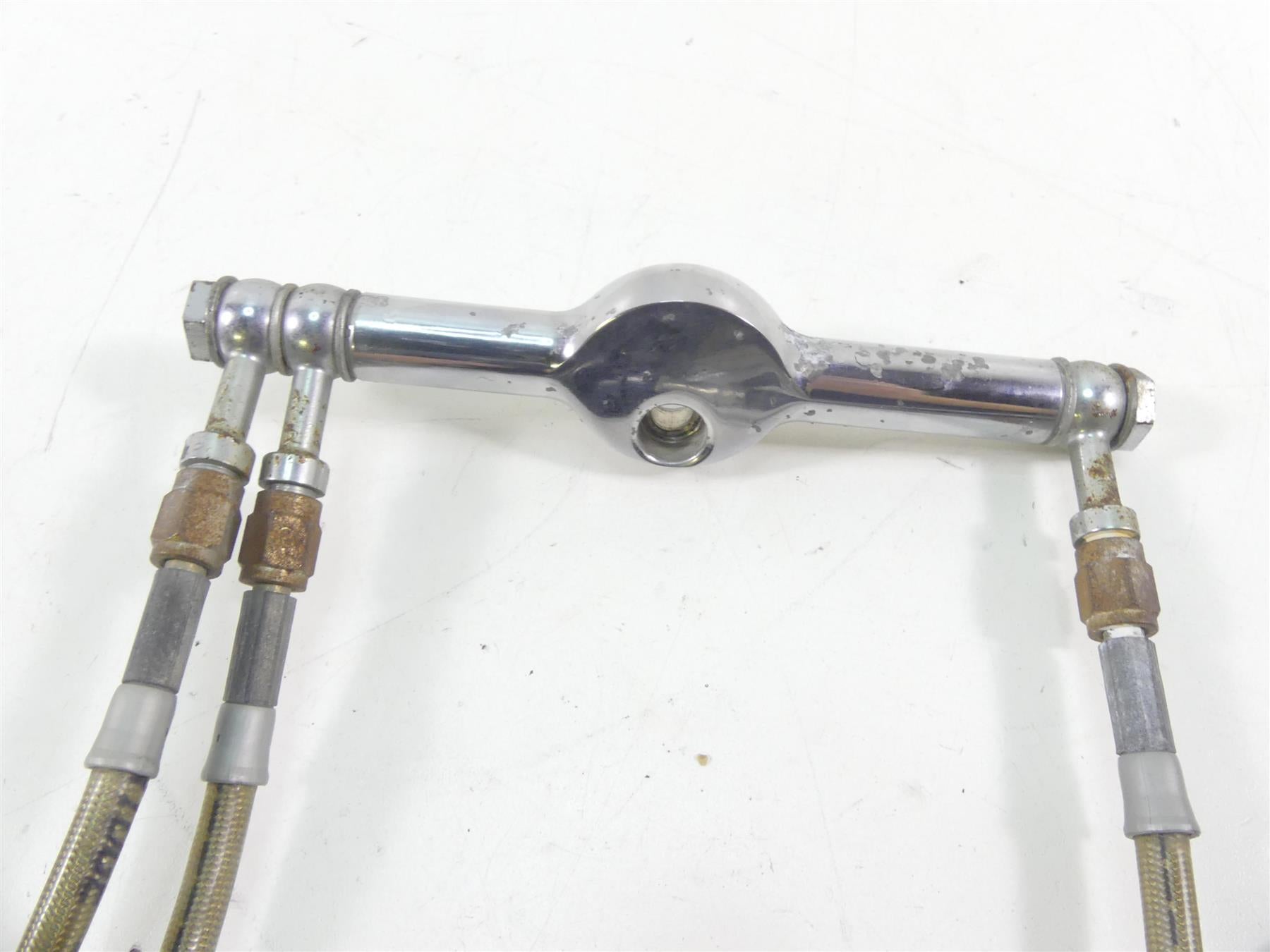 2002 Harley Touring FLHRCI Road King Apehanger 14" Cable & Brake Line set {{ shop.shopifyCountryName }} - Mototech271