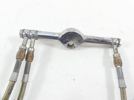 2002 Harley Touring FLHRCI Road King Apehanger 14" Cable & Brake Line set {{ shop.shopifyCountryName }} - Mototech271