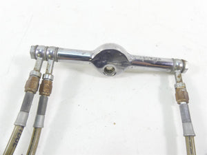 2002 Harley Touring FLHRCI Road King Apehanger 14" Cable & Brake Line set | Mototech271