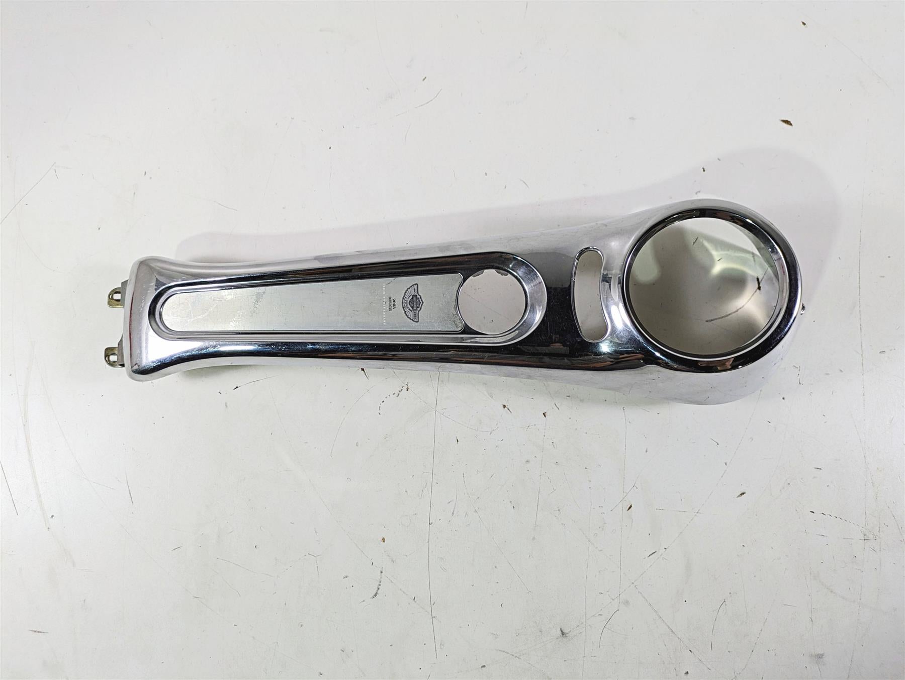 2003 Harley Softail FXSTDI Deuce 100th Fuel Tank Dash Console Cover 71439-00 {{ shop.shopifyCountryName }} - Mototech271