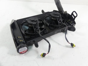 2017 Ducati Hypermotard 939 Radiator Cooler Fans Reservoir Hoses Set 54840981D
