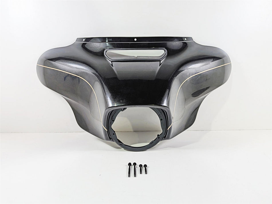 2016 Harley Touring FLHTK Electra Glide Front Outer Nose Fairing Black Quartz 57000016-Mototech271