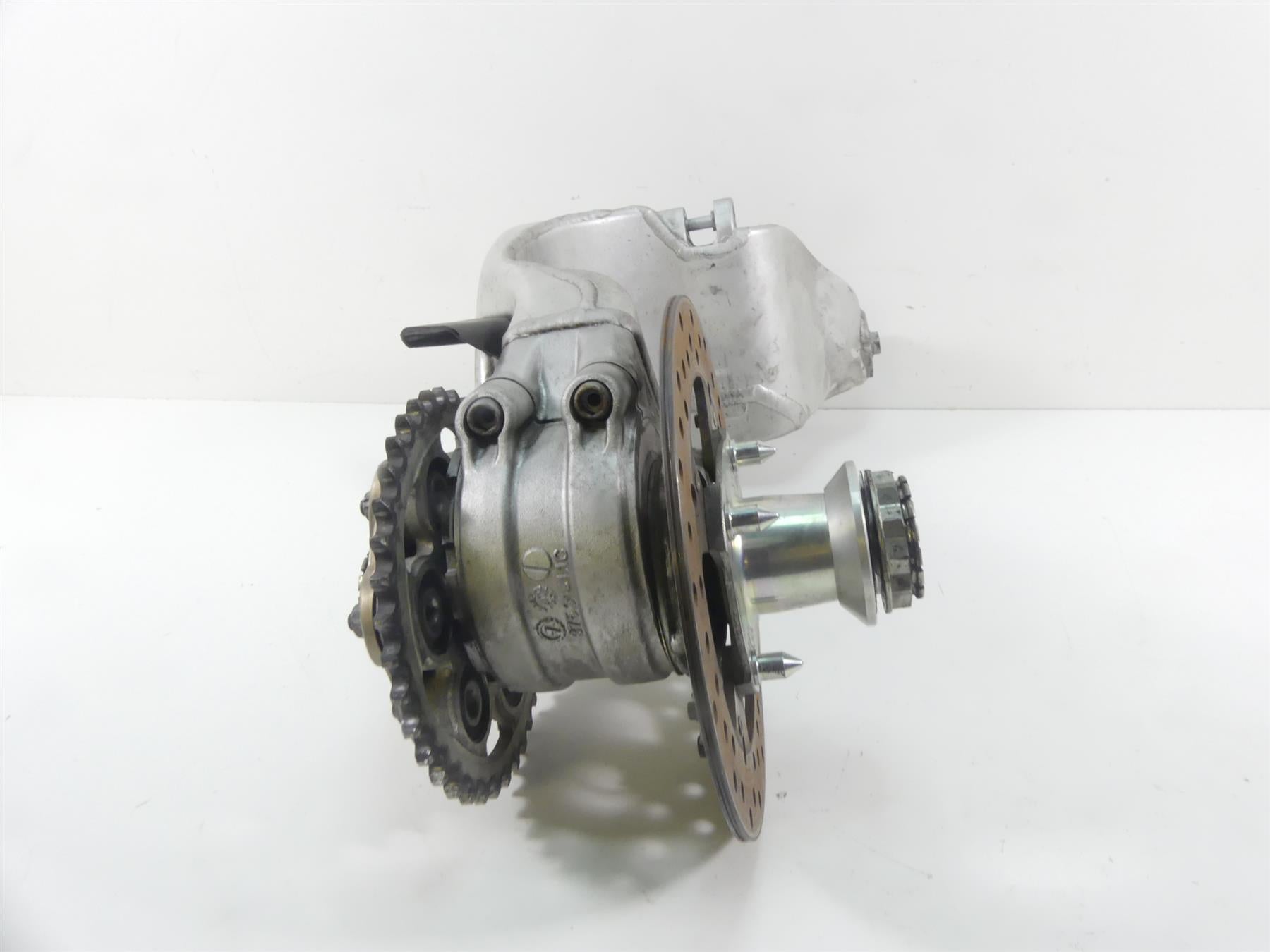 2008 Ducati 1098 S Rear Swing Arm Swingarm & Axle Hub 81920632A 37020762C {{ shop.shopifyCountryName }} - Mototech271