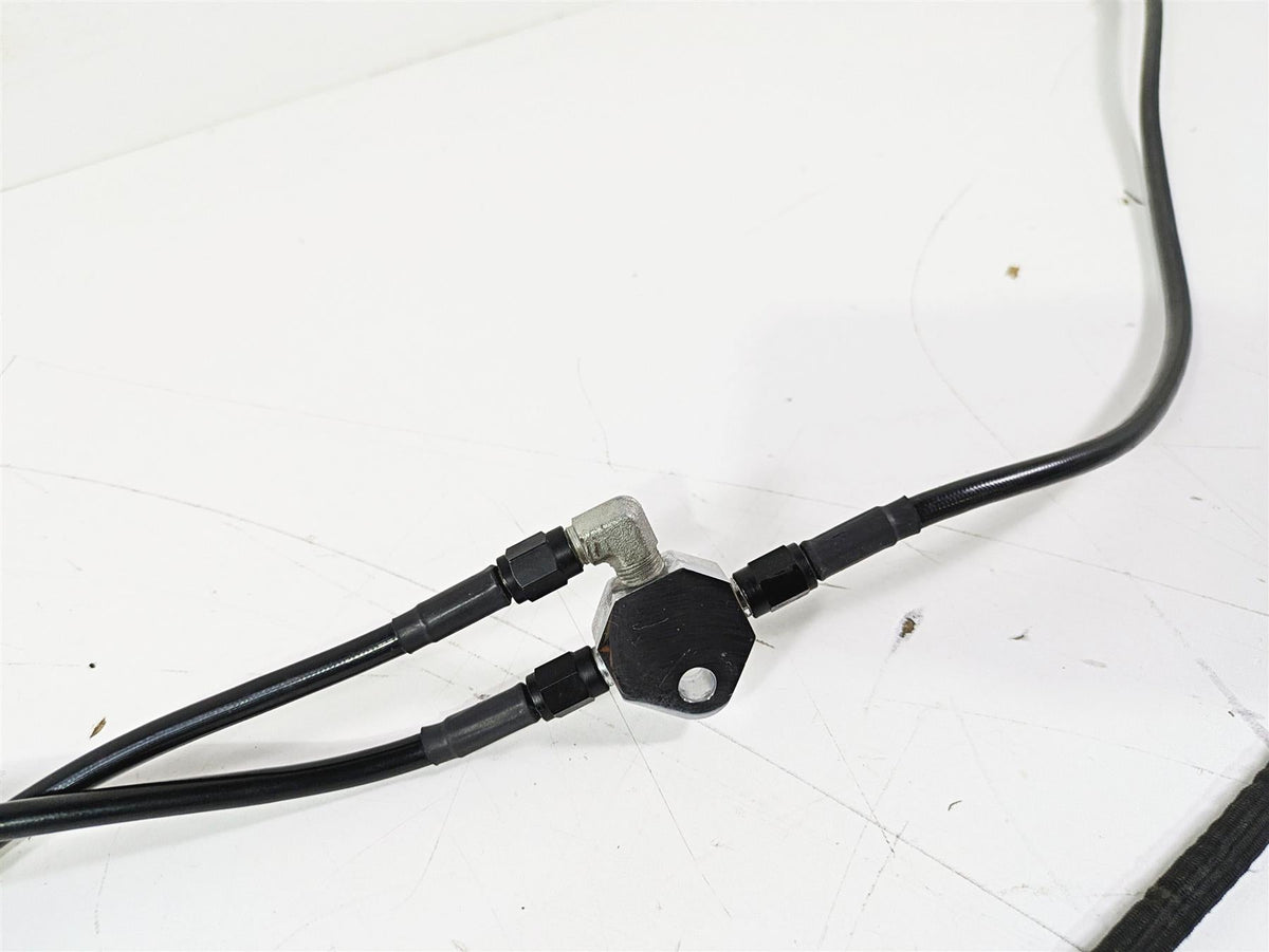2015 Harley FXDL Dyna Low Rider Tall Bars Throttle Cable & Brake Line {{ shop.shopifyCountryName }} - Mototech271