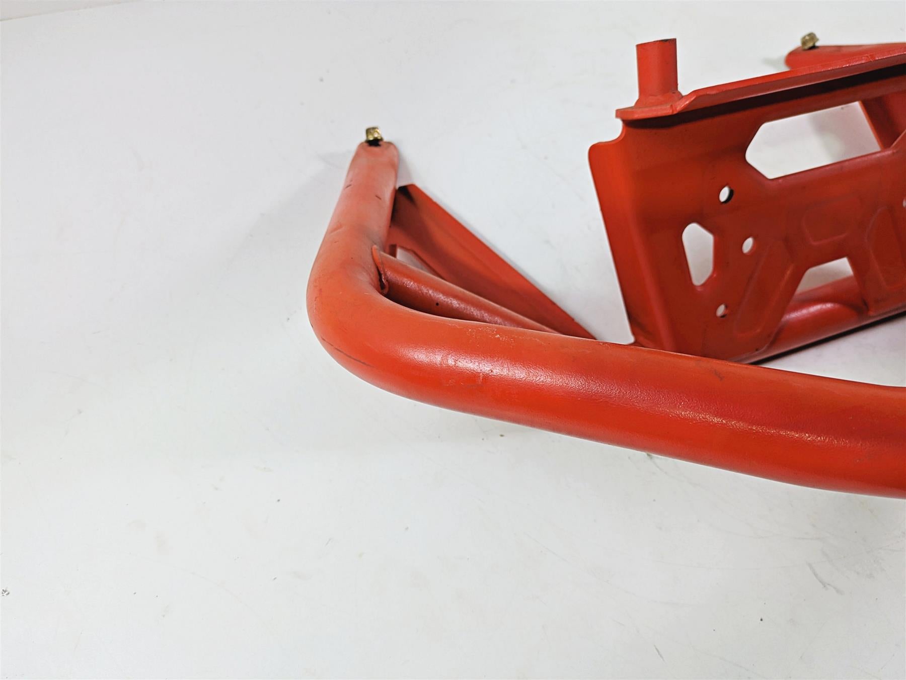 2022 Can-Am Defender XMR HD10 Front Red Bumper Guard 705210151 {{ shop.shopifyCountryName }} - Mototech271