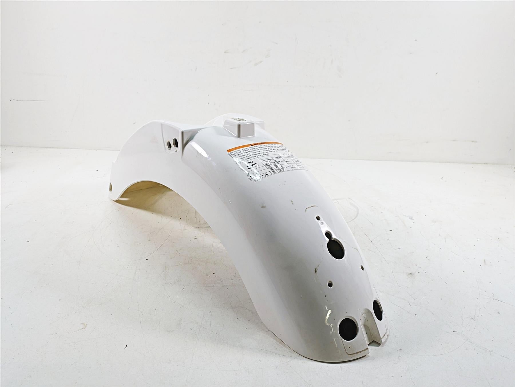 2013  Moto Guzzi V7 750 Stone Rear white Fender & Inner Fender 978946 | Mototech271