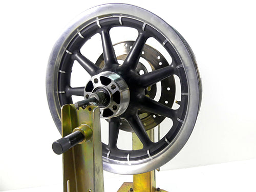 2003 Harley Touring FLHTCI E-Glide 100TH 16x3 9 Spoke Rear Wheel Rim 43402-00B | Mototech271