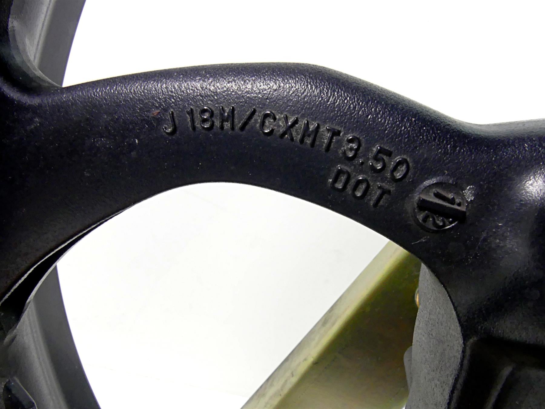 2012 Yamaha VMX17 VMAX 1700 Straight Front Wheel Rim 18x3.5 2S3-25168-00-98 {{ shop.shopifyCountryName }} - Mototech271