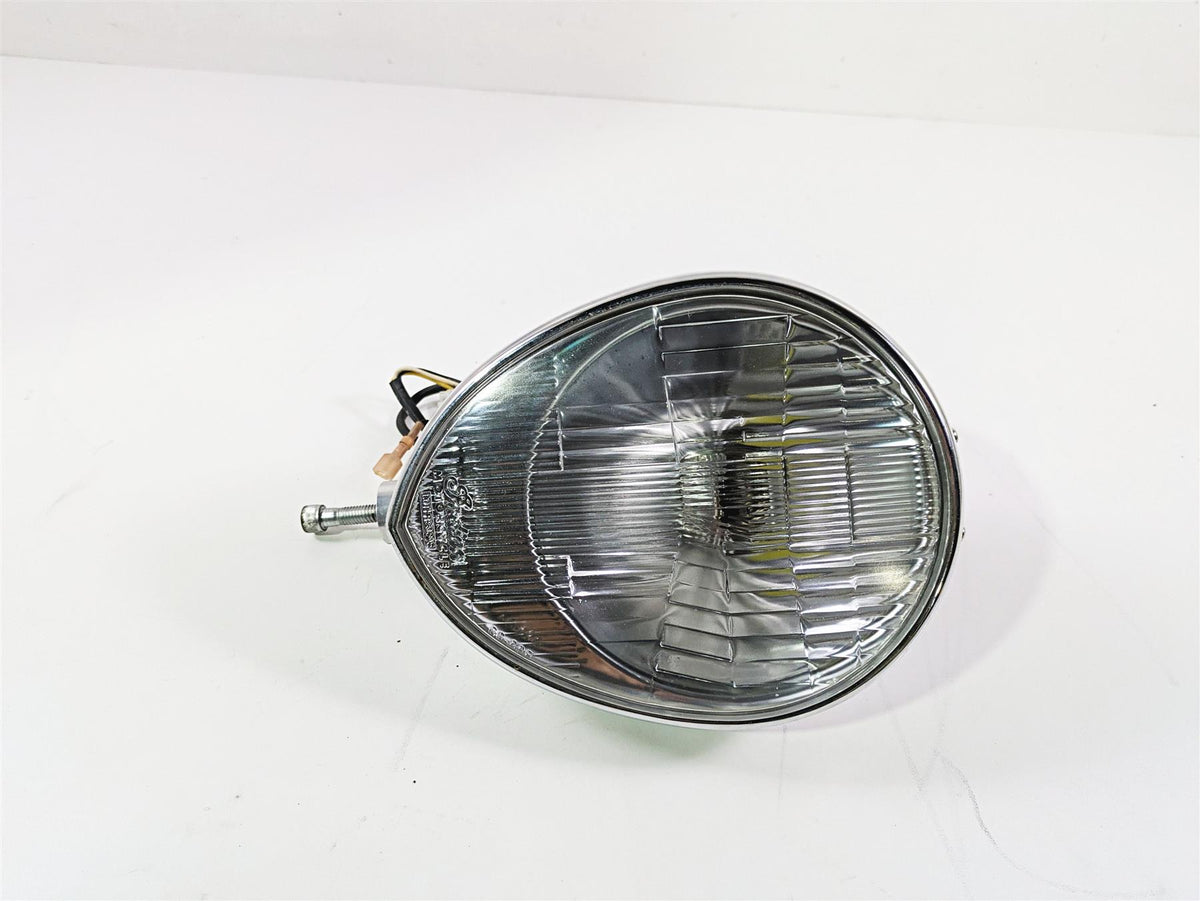 2002 Indian Spirit Deluxe Headlamp Light Lamp Lens & Bucket & Mount 68-126 {{ shop.shopifyCountryName }} - Mototech271