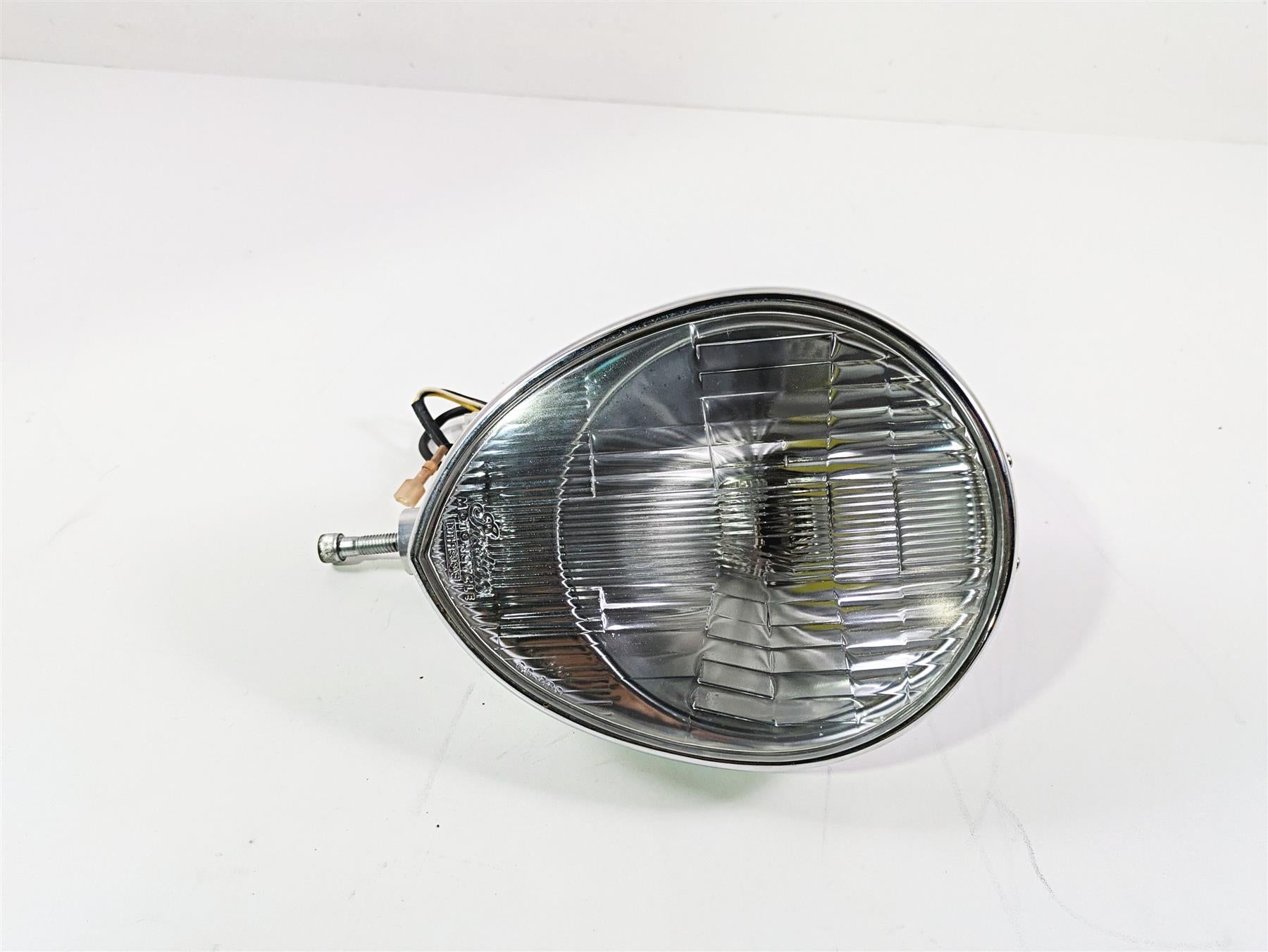 2002 Indian Spirit Deluxe Headlamp Light Lamp Lens & Bucket & Mount 68-126 {{ shop.shopifyCountryName }} - Mototech271