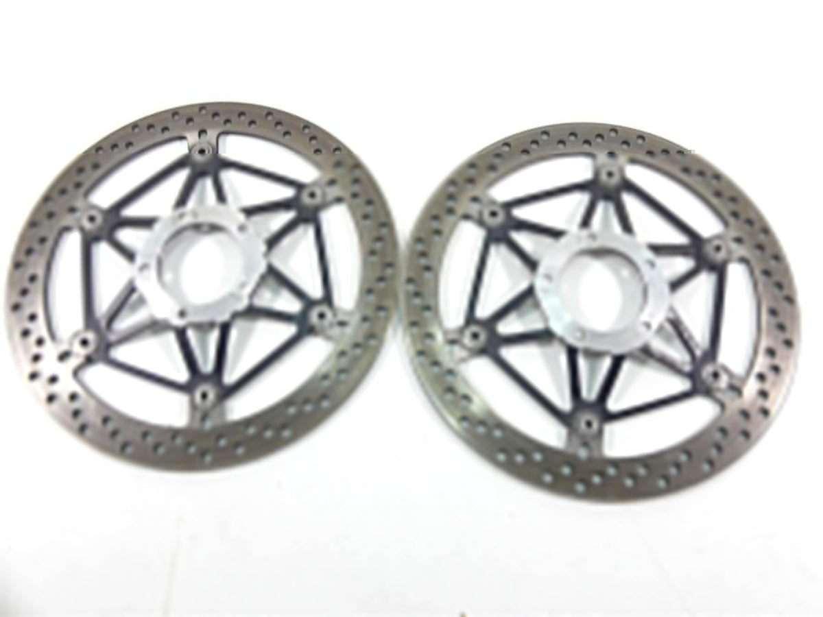 2012 Ducati Panigale 1199S Front Brake Rotor Disc Set 49240901A 49240891A {{ shop.shopifyCountryName }} - Mototech271