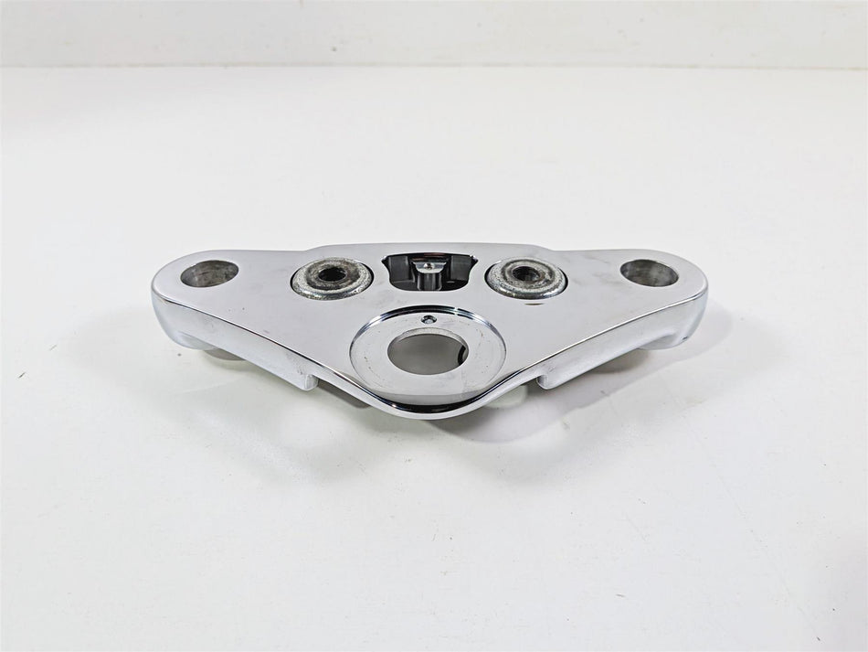 2009 Harley FXCWC Softail Rocker Chrome Upper Triple Tree 46637-08 {{ shop.shopifyCountryName }} - Mototech271