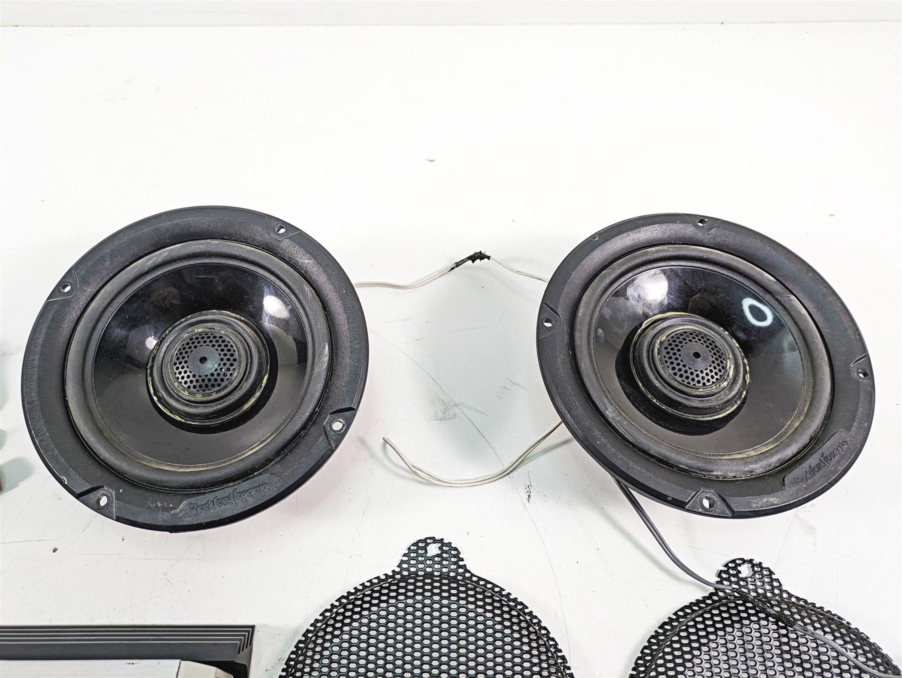 2014 Harley Touring FLHTK Electra Glide Rockford Fosgate Speaker Amp Set - Read {{ shop.shopifyCountryName }} - Mototech271
