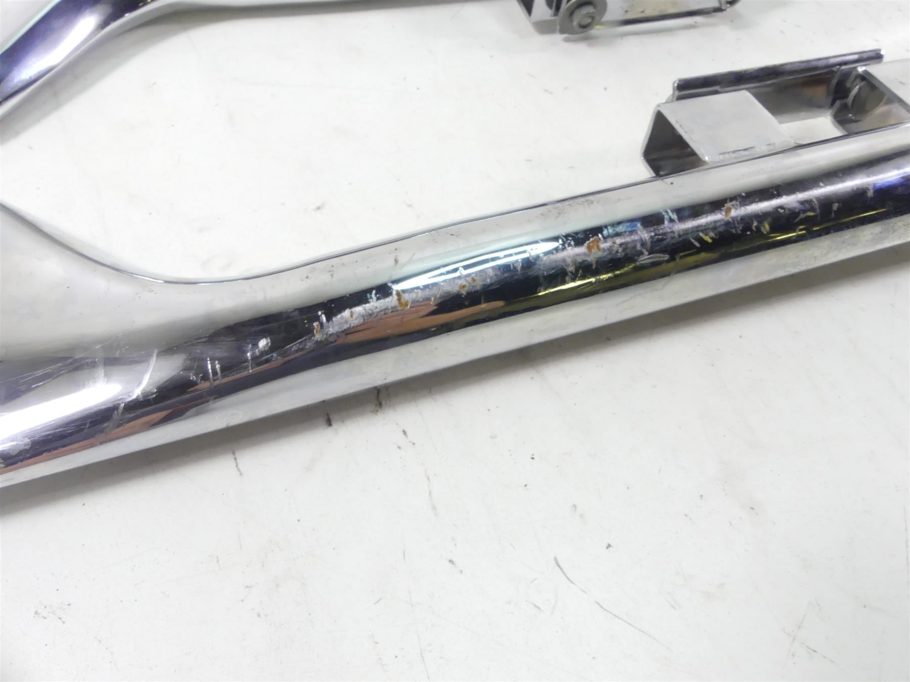 2013 Harley Touring FLHX Street Glide Fishtail Slip On Exhaust Pipe Muffler Set {{ shop.shopifyCountryName }} - Mototech271