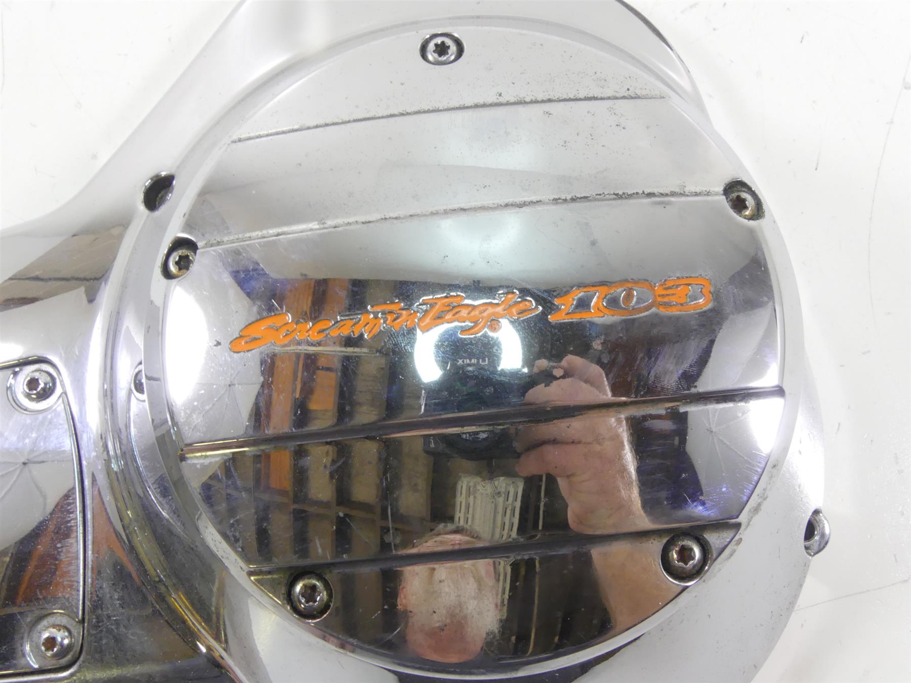 2005 Harley Touring CVO FLHTC SE Electra Glide Outer Primary Cover 60685-04 {{ shop.shopifyCountryName }} - Mototech271