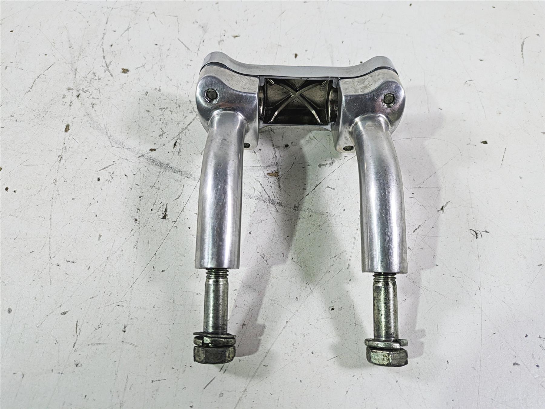 2002 Harley FLSTC Softail Heritage Aluminum Handlebar Riser Set 56567-86B {{ shop.shopifyCountryName }} - Mototech271