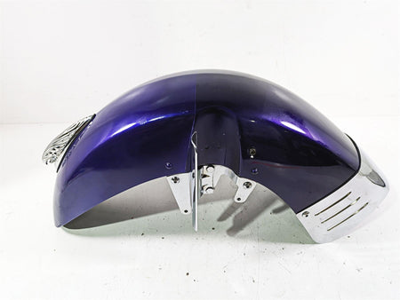 2002 Honda VTX1800 Retro Front Fender Pearl Chromium Purple 61100-MCV-000 {{ shop.shopifyCountryName }} - Mototech271