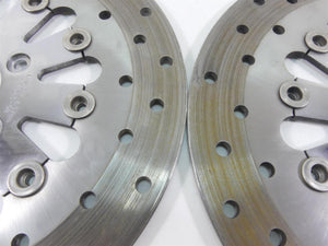 2009 Harley FLHTCU SE4 CVO E-Glide Sunstar Front Brake Discs Rotor Set 44943-08 | Mototech271