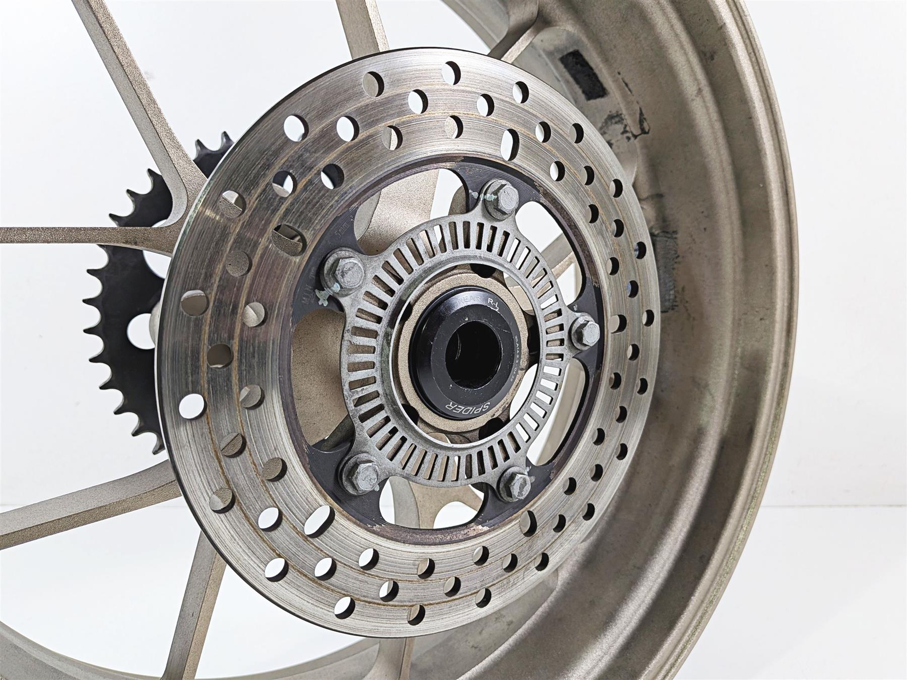 2018 Aprilia RSV4 RR Straight Evo Forged 17x6 Rear Wheel Aluminum 2B006231 {{ shop.shopifyCountryName }} - Mototech271
