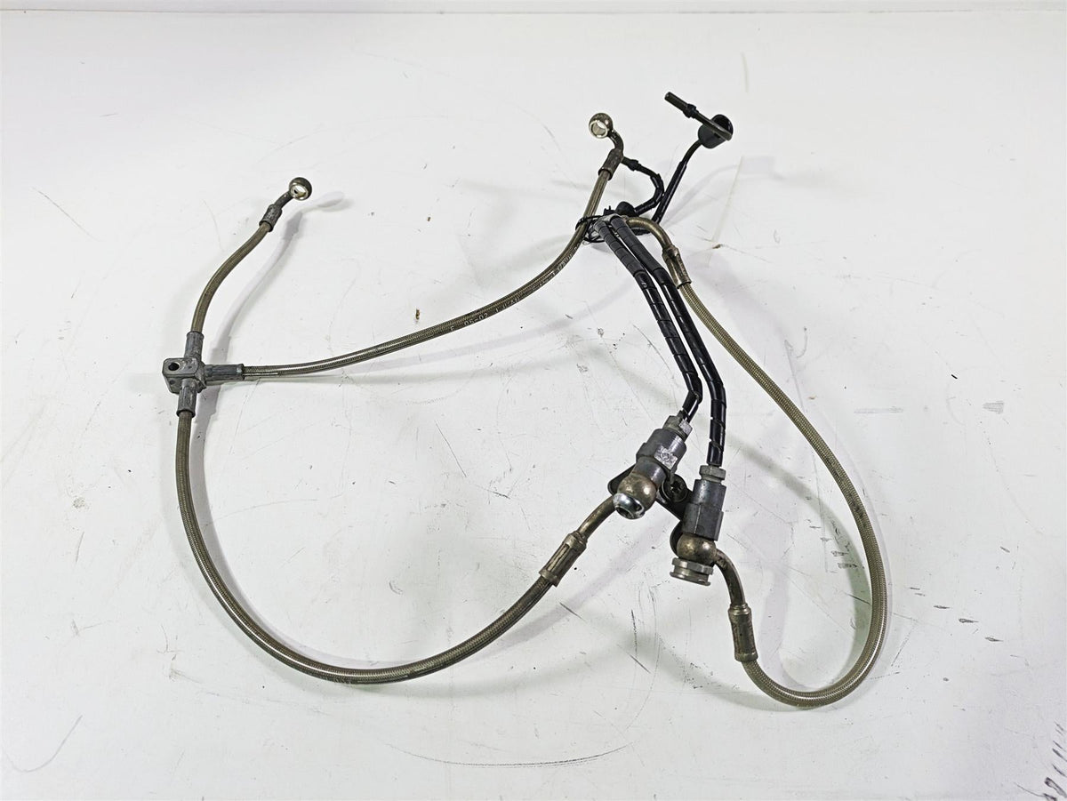 2004 BMW R1150GS R21 Front Abs Brake Line Hose Set 34322338180 {{ shop.shopifyCountryName }} - Mototech271