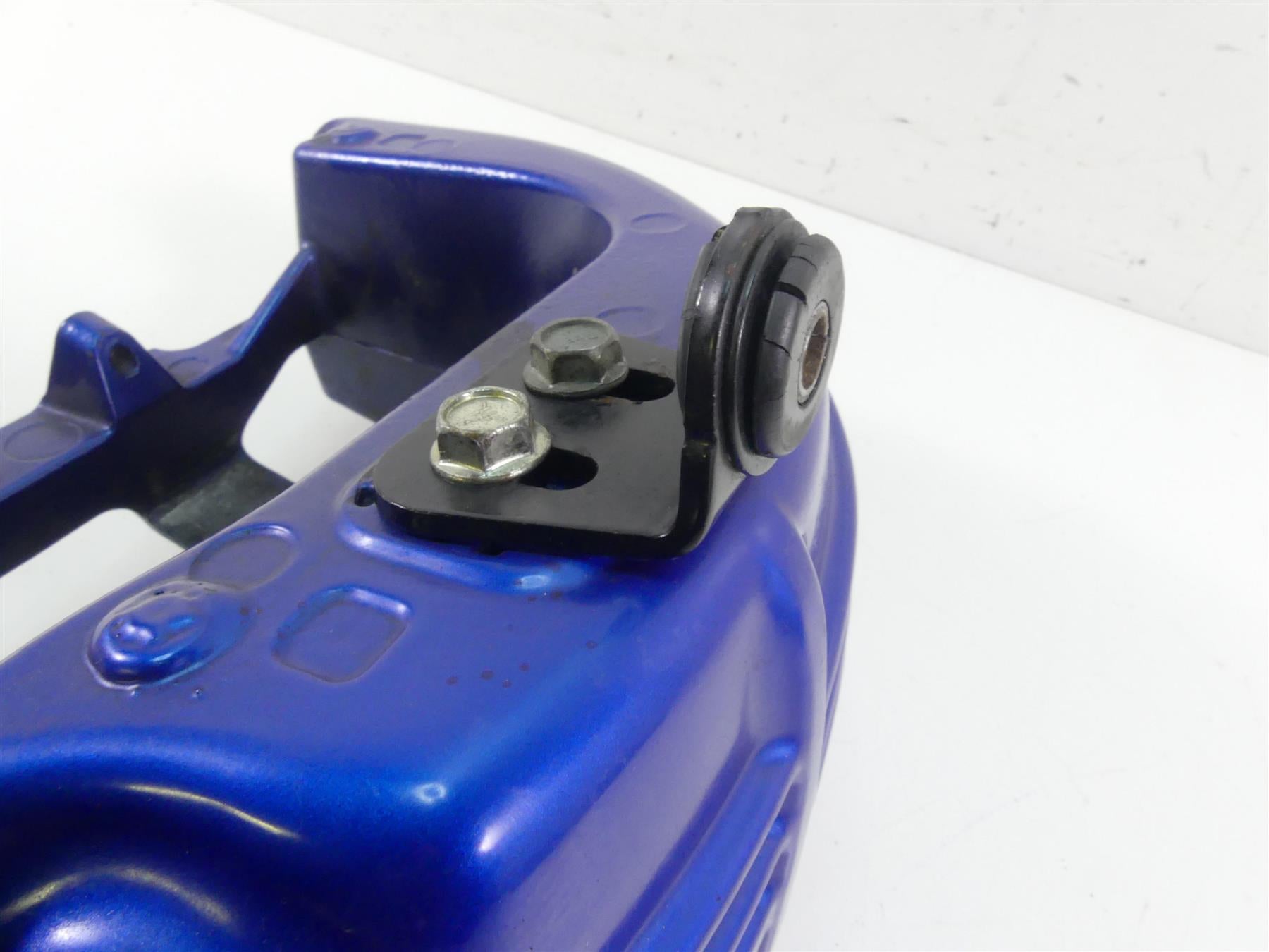 2008 Harley FXCWC Softail Rocker C Blue Oil Tank Reservoir & Lines Set ...