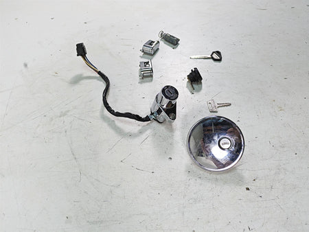 1997 Kawasaki VN1500 Vulcan Ignition Switch Key Lock Tank Cap Set 27045-5001 {{ shop.shopifyCountryName }} - Mototech271